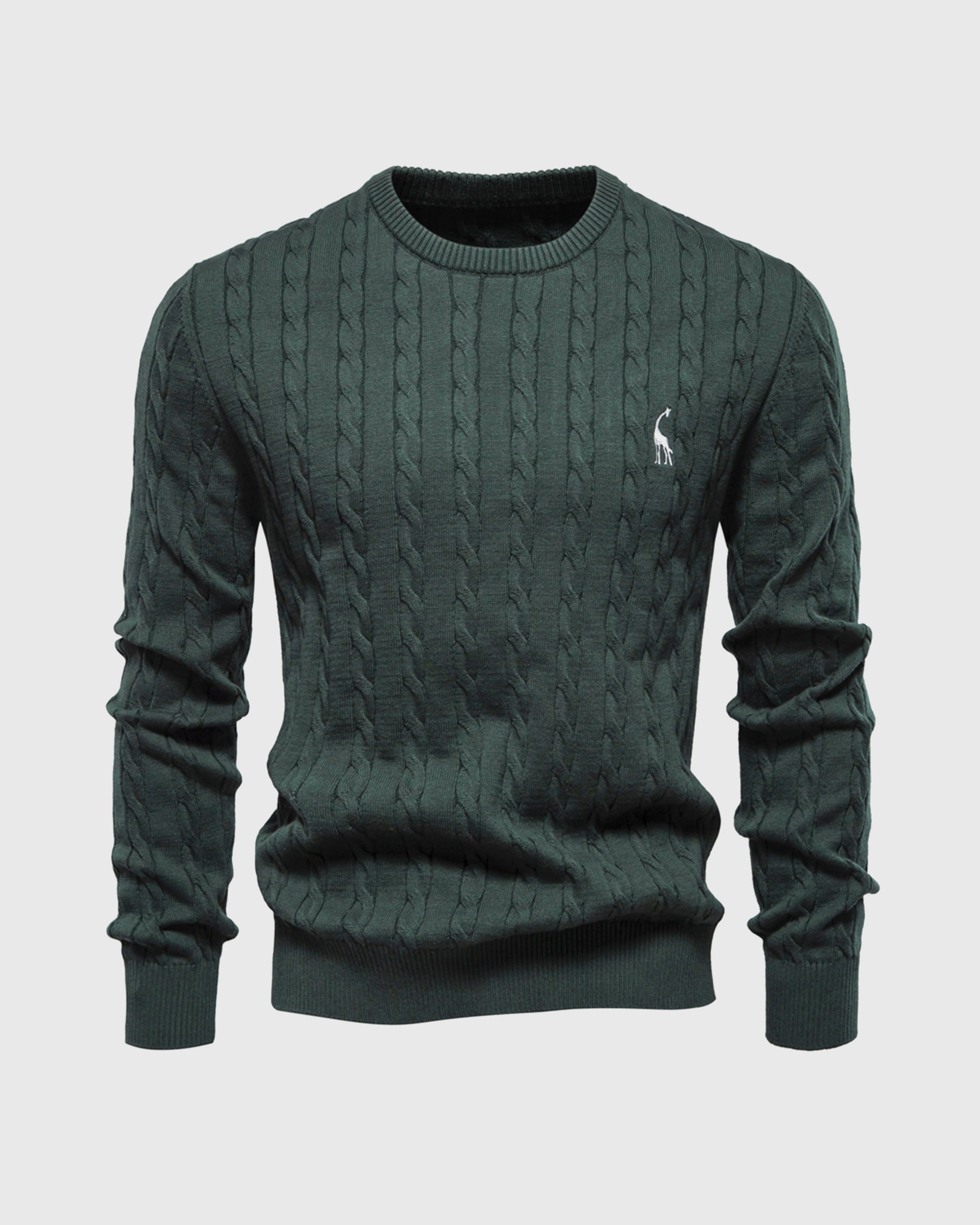 Zopfmuster Pullover für stilvolle Herren 12