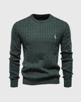 Zopfmuster Pullover für stilvolle Herren 12