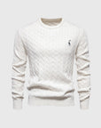 Zopfmuster Pullover für stilvolle Herren 13