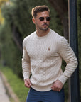 Zopfmuster Pullover für stilvolle Herren 2