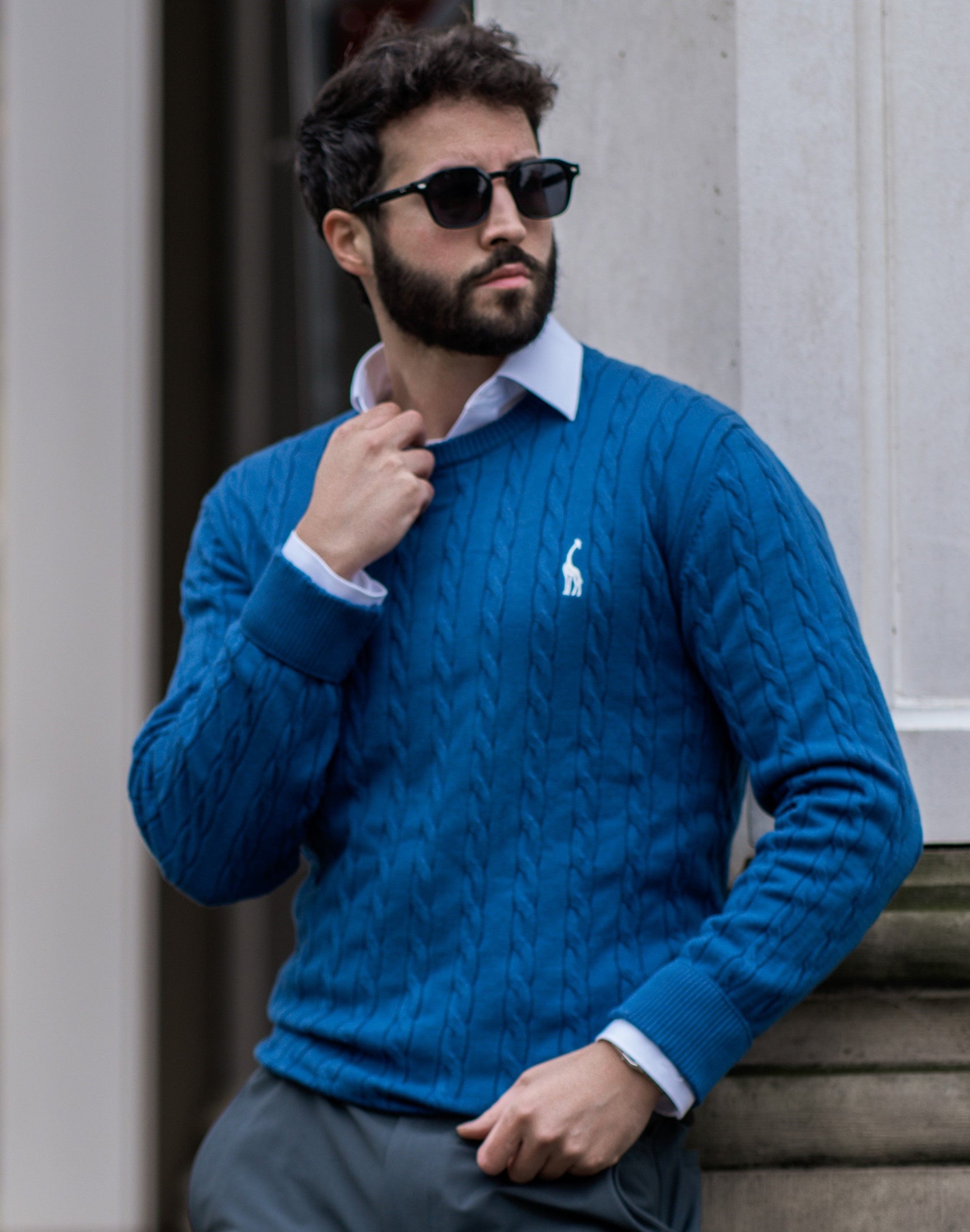 Zopfmuster Pullover für stilvolle Herren 5