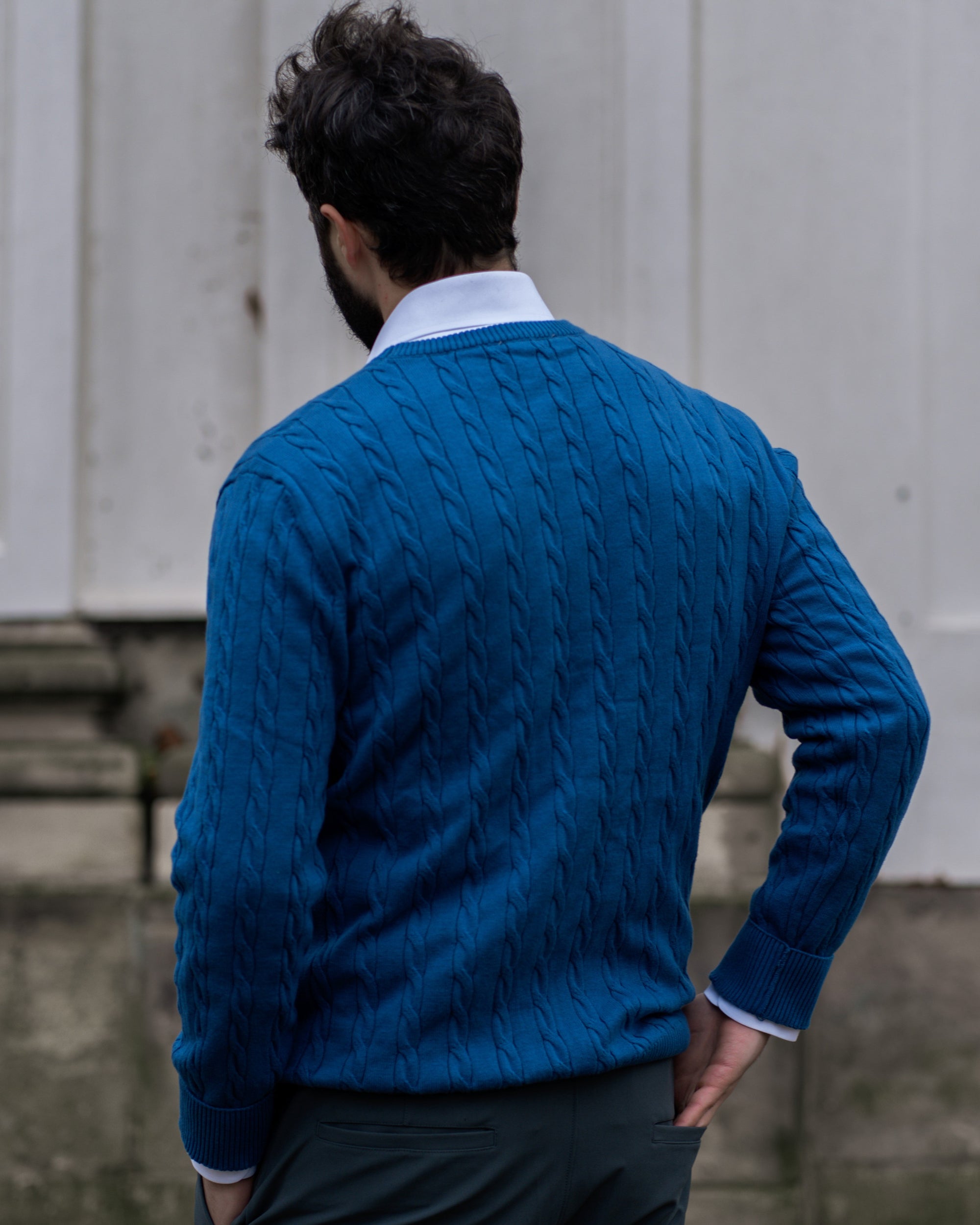 Zopfmuster Pullover für stilvolle Herren 8