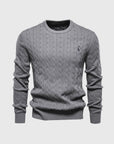 Zopfmuster Pullover für stilvolle Herren 9