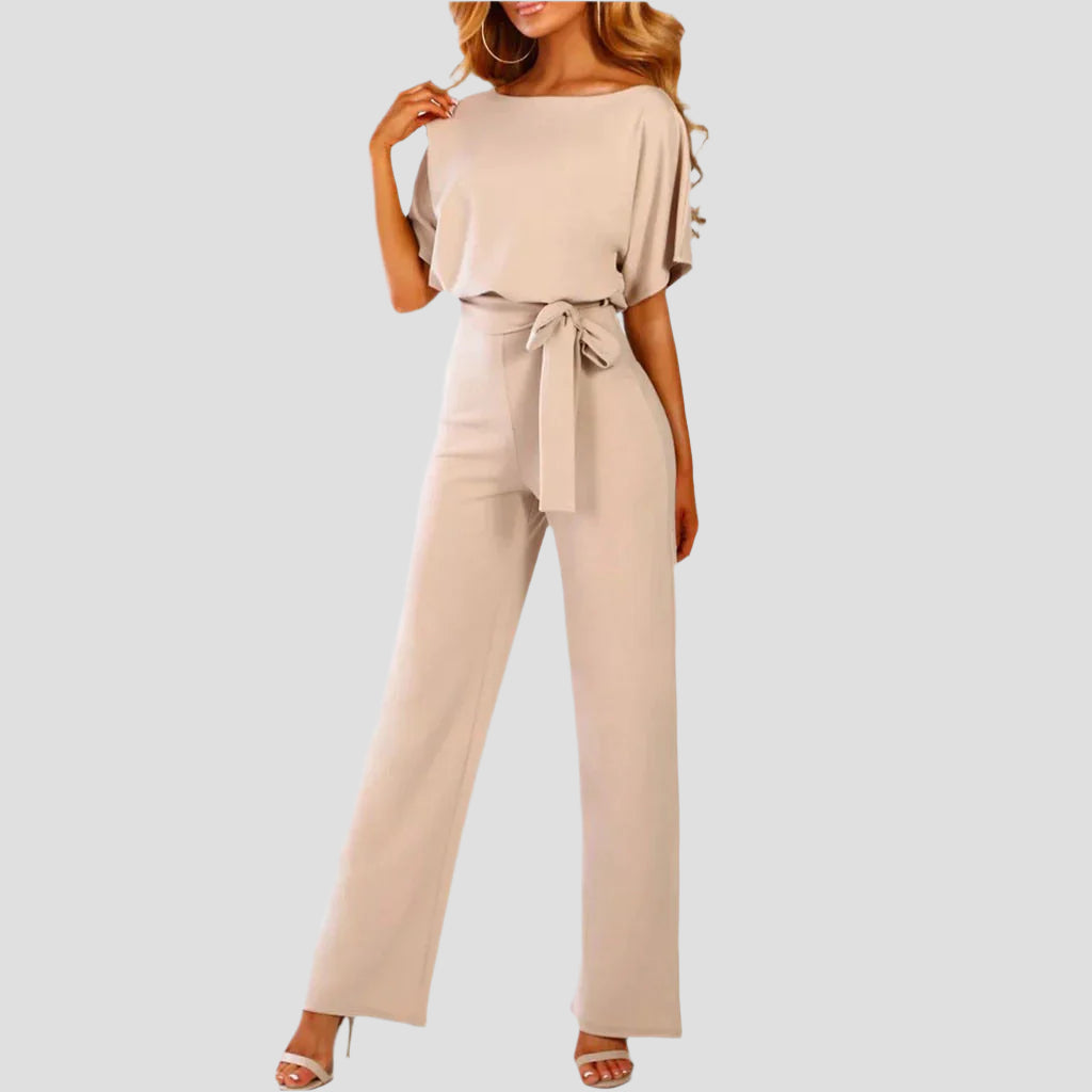 Eleganter Sommer Jumpsuit aus leichtem, atmungsaktivem Material für Damen 1