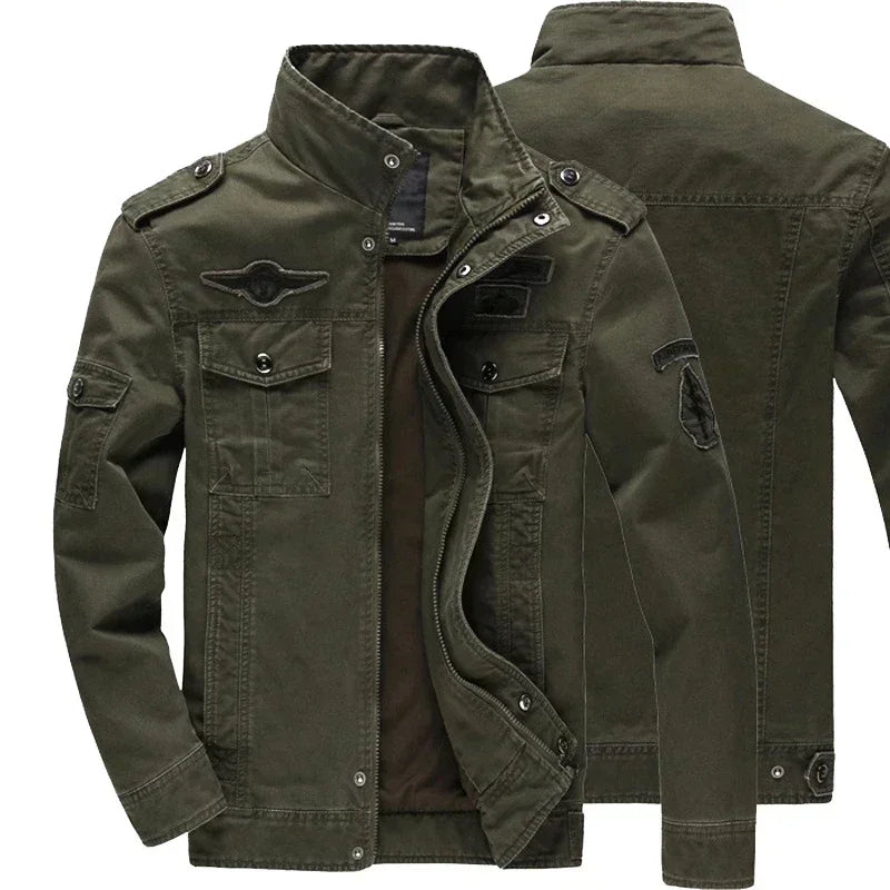 militärische Herren Übergangsjacke – robust & vielseitig 4